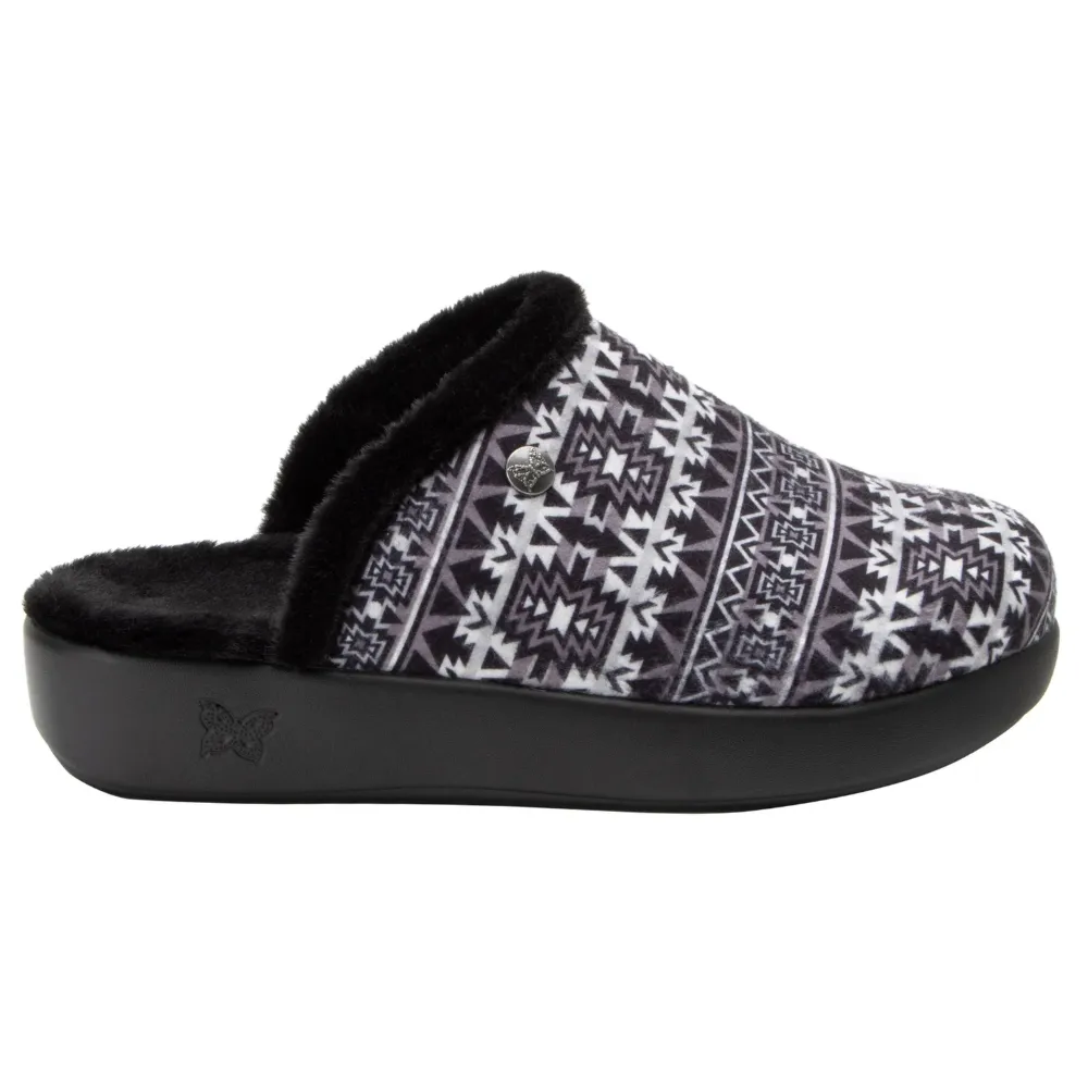 Alegria Comfee Santa Fe Grey Slipper (Women's)