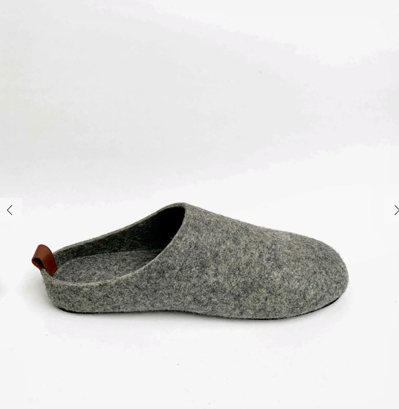 Alpaca Felt Slippers - “The Sophie” Handmade felt