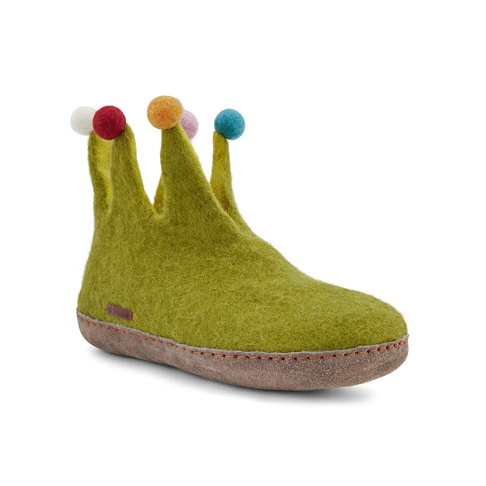 BF1-803 The Jester "Lime Green with Leather"