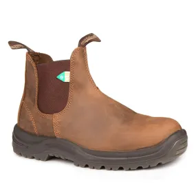 Blundstone 164 CSA Work & Safety Crazy Horse Brown Boot