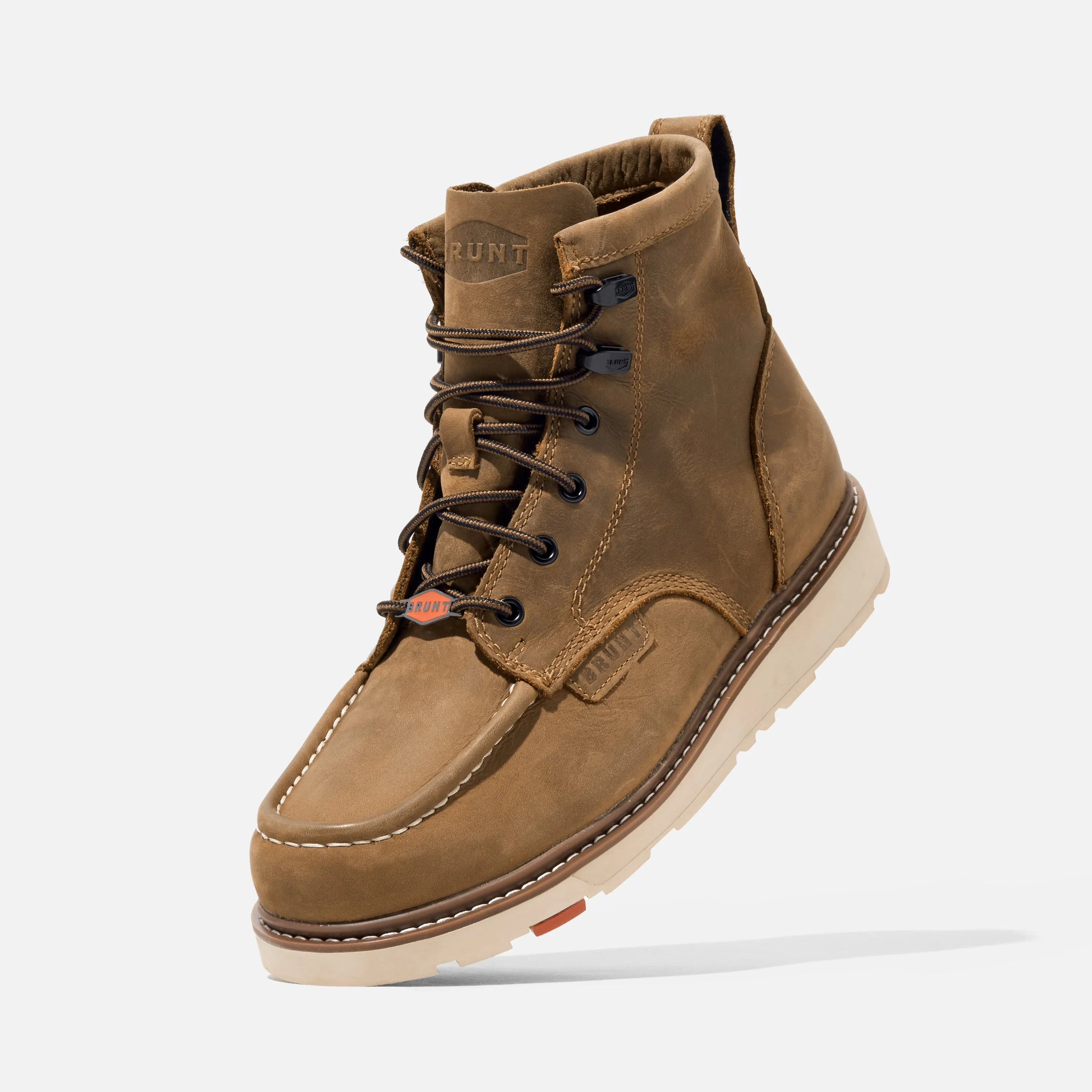 'Brunt' Men's 6" The Marin EH Unlined Soft Toe - Brown
