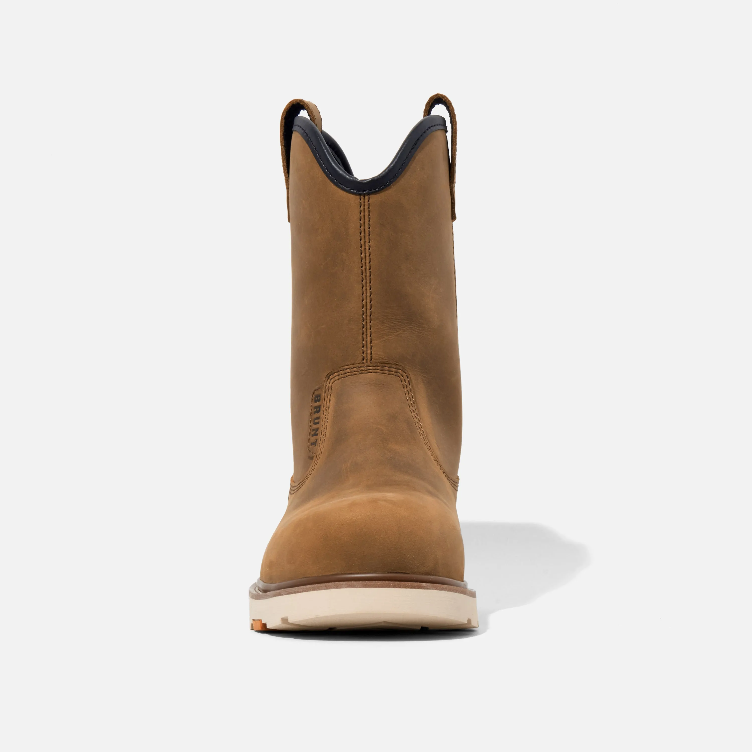 'Brunt' Men's 9" The Bolduc EH WP Comp Toe - Brown