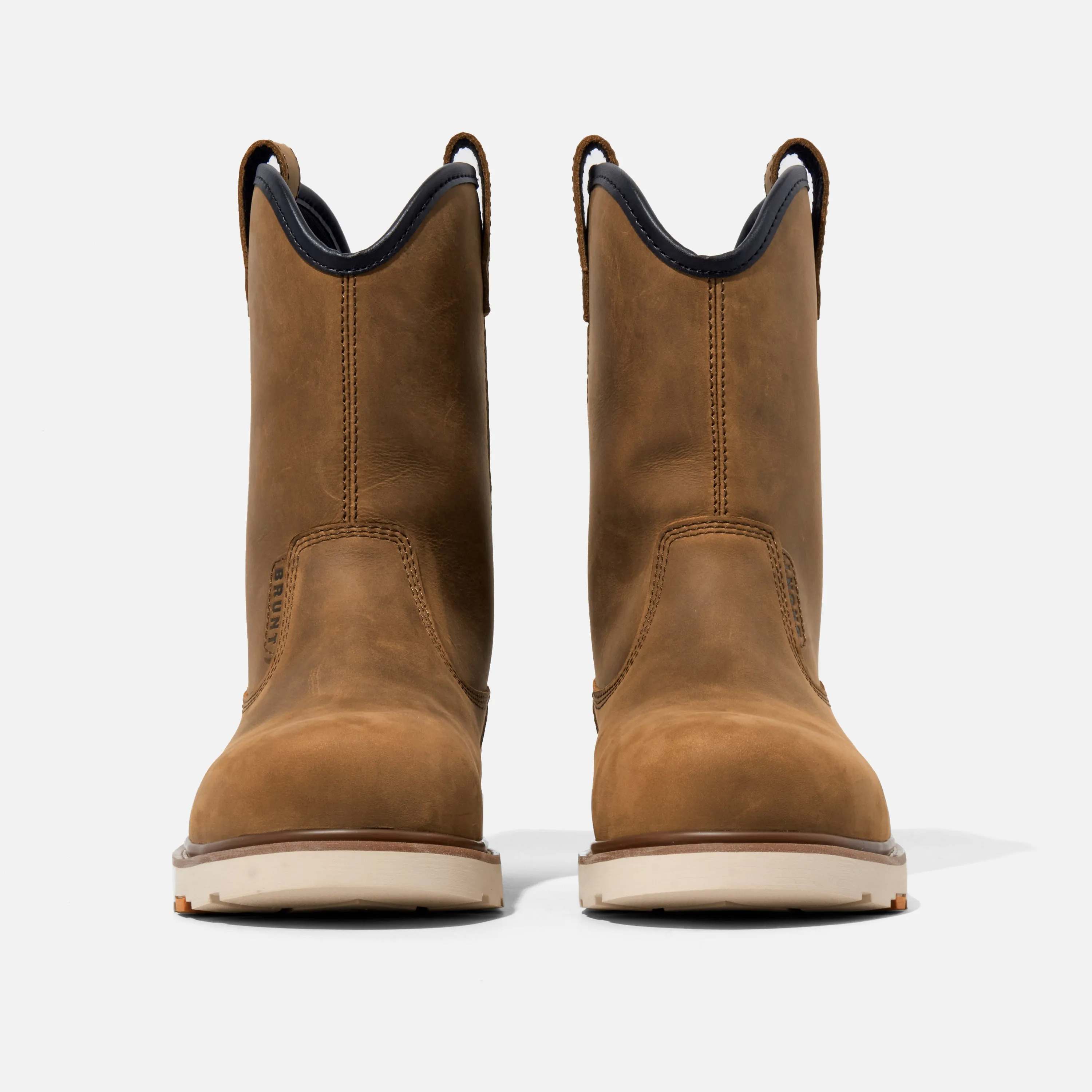 'Brunt' Men's 9" The Bolduc EH WP Comp Toe - Brown