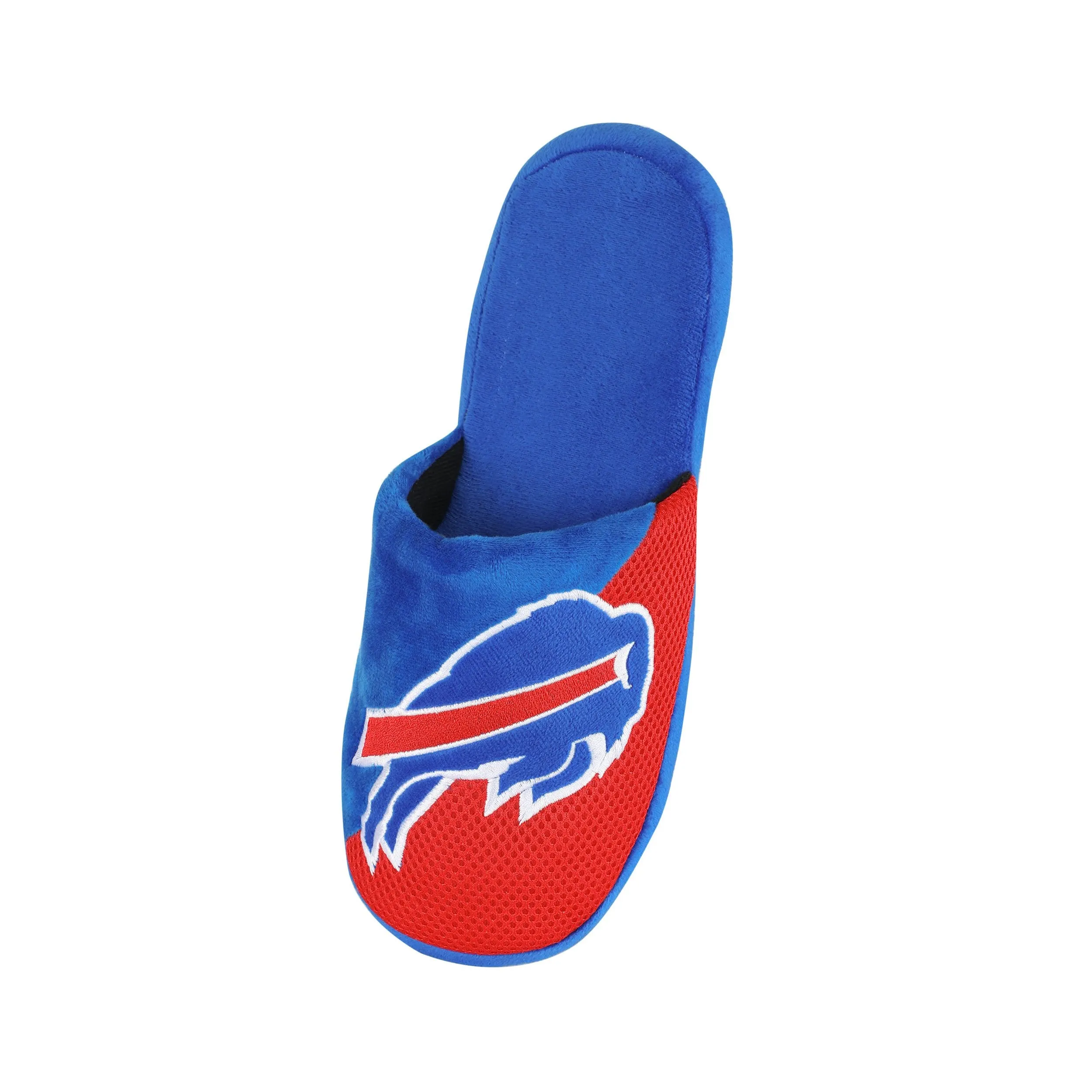 Buffalo Bills NFL Mens Logo Staycation Slippers