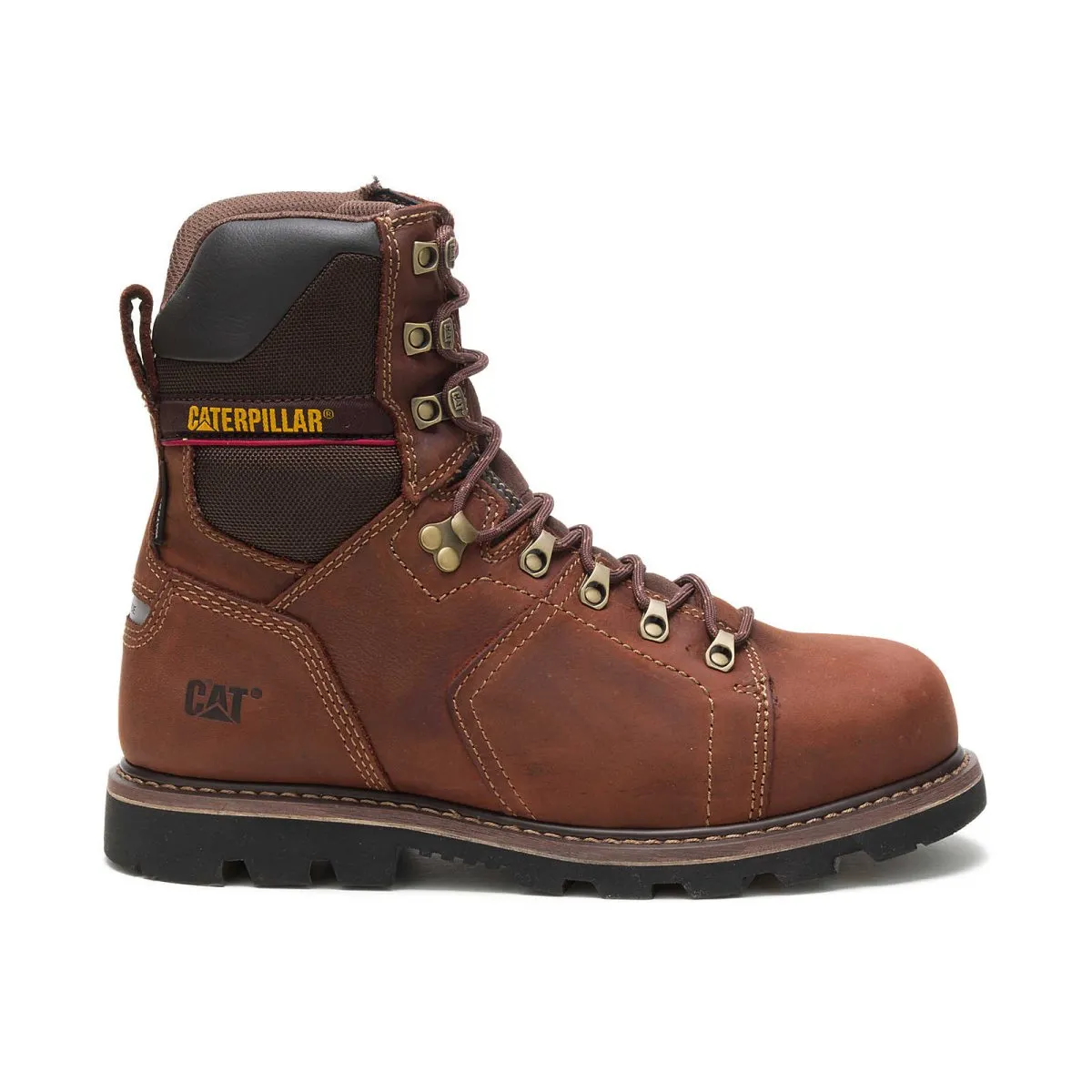 Caterpillar Alaska 2.0 8" Waterproof Thinsulate Steel Toe Men's Work Boot (p90979) In Walnut