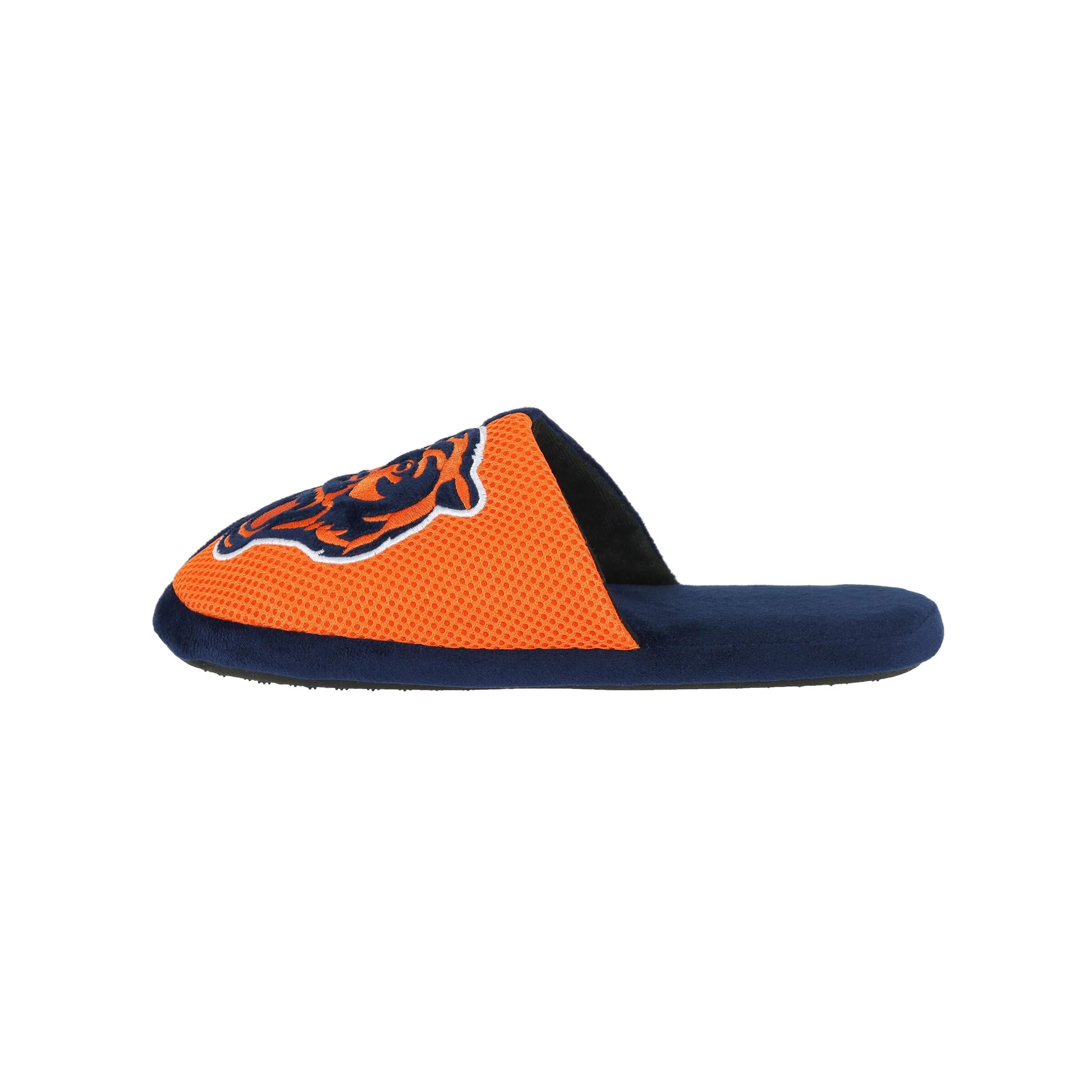 Chicago Bears NFL Mens Logo Staycation Slippers