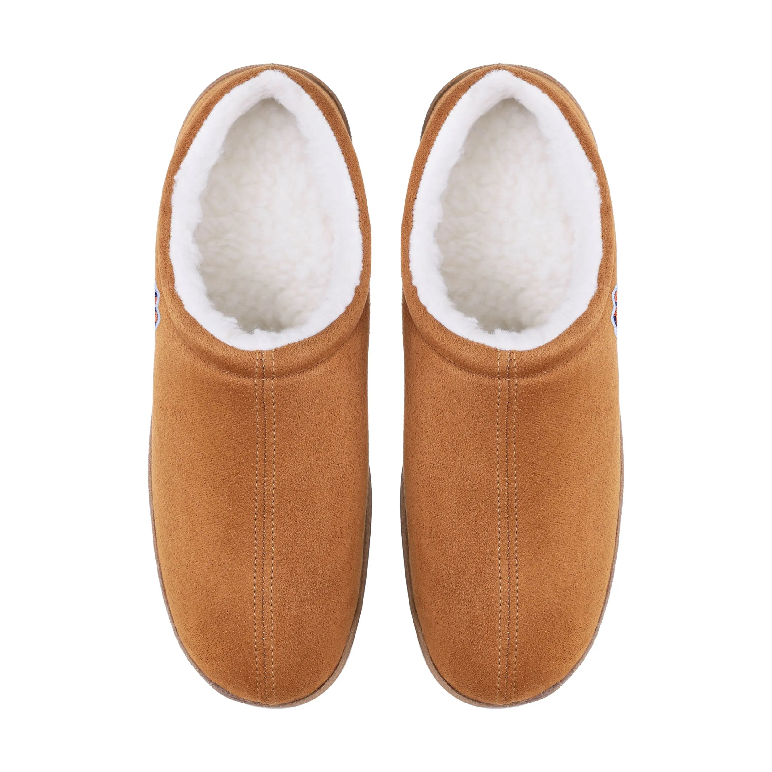 Chicago Bears NFL Mens Low Top Suede Slippers
