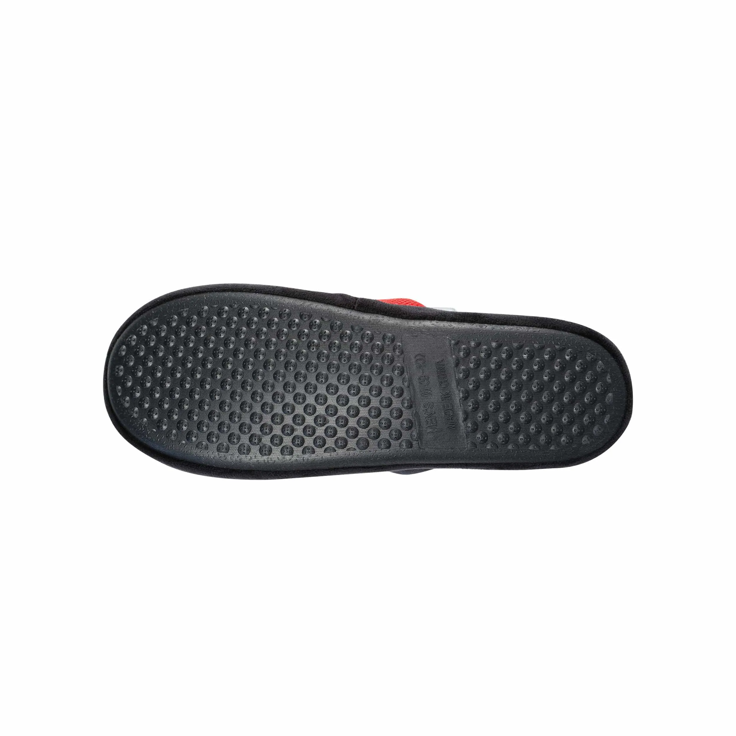 Chicago Bulls NBA Mens Team Logo Staycation Slippers