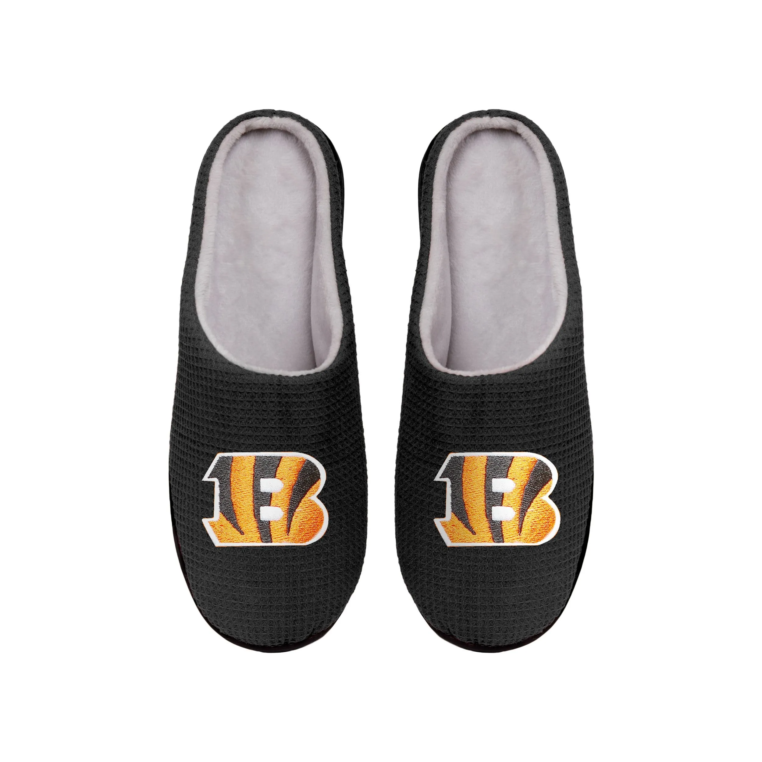 Cincinnati Bengals NFL Mens Memory Foam Slide Slippers