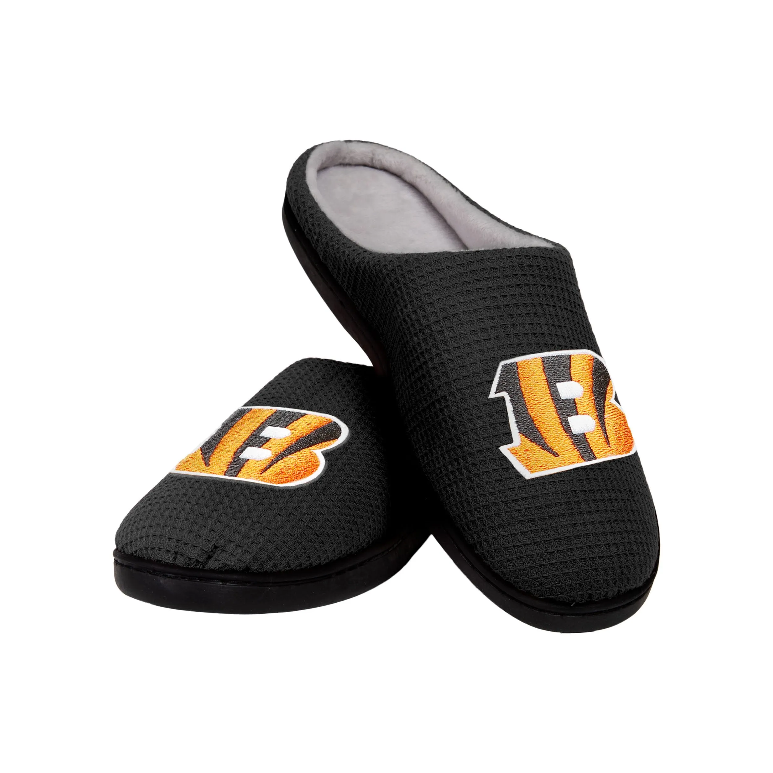 Cincinnati Bengals NFL Mens Memory Foam Slide Slippers