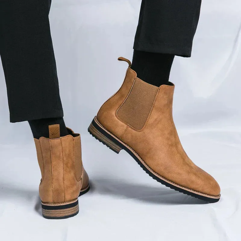Cosmo | Premium Leather Chelsea Boots