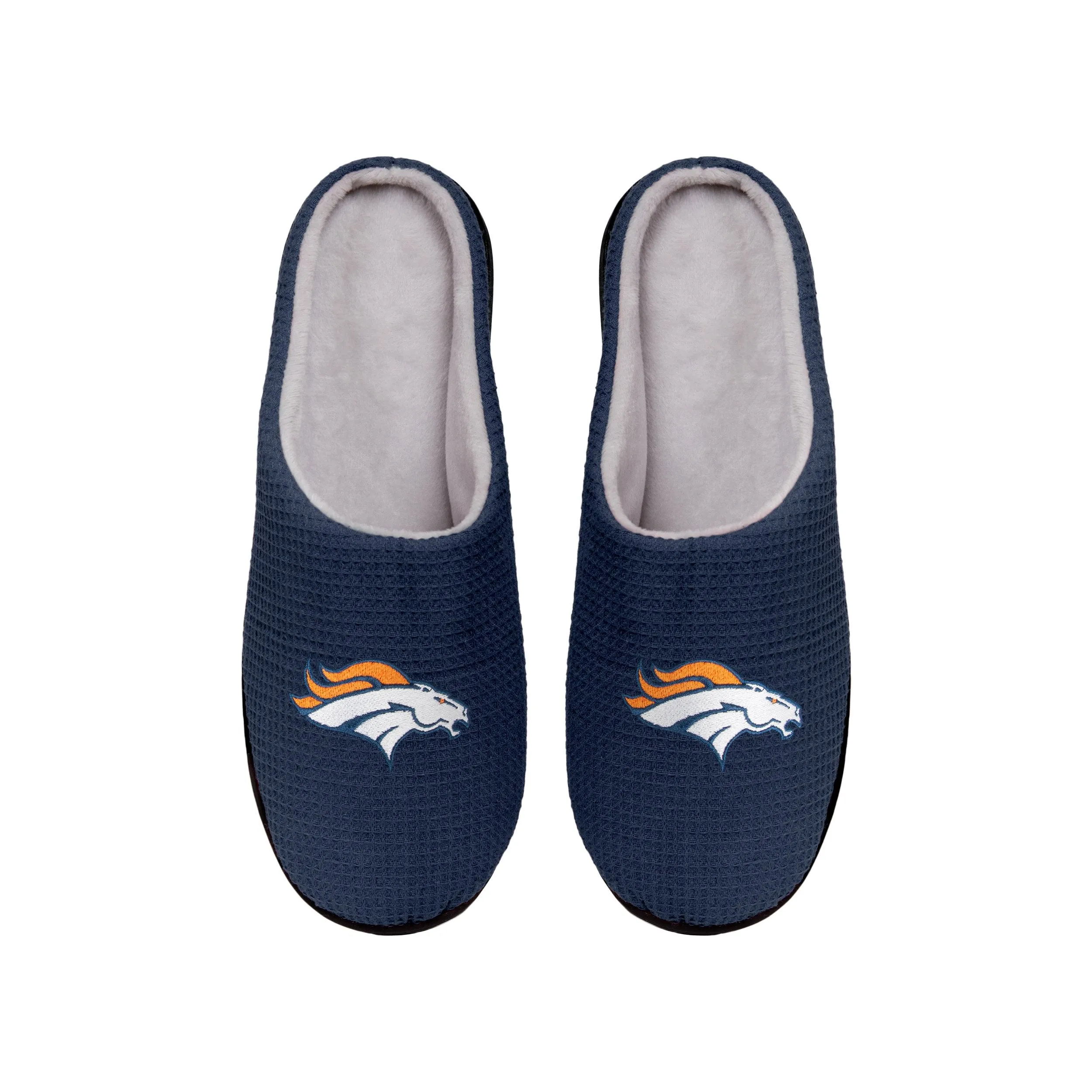 Denver Broncos NFL Mens Memory Foam Slide Slippers