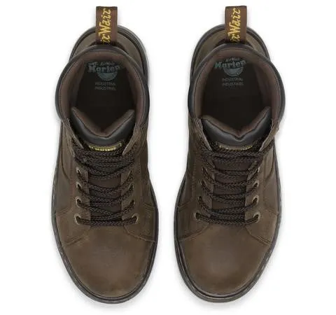 'Dr. Martens' Men's 6" Duct Steel Toe Boot - Brown