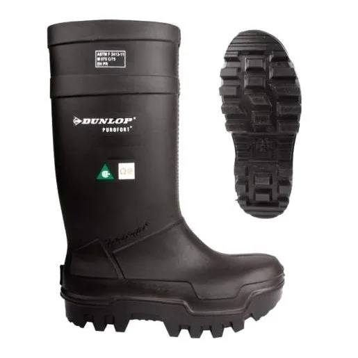 Dunlop Men's Work Boot Purofort Thermo  Full Safety Steel Toe