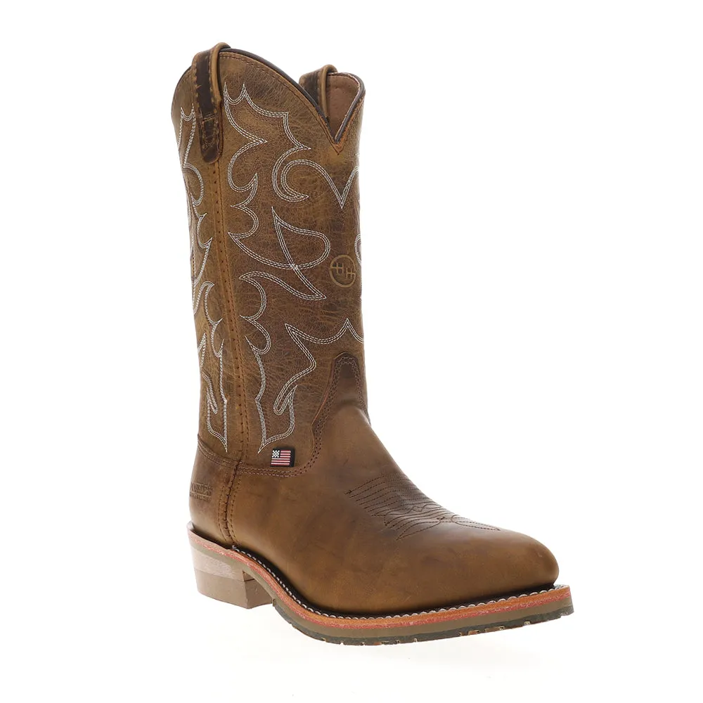Dylan 12 Inch Embroidered Electrical Soft Toe Work Boots