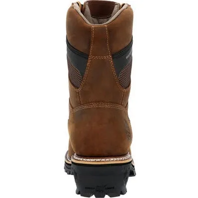 Georgia Men's Ltx Logger 9" Comp Toe Waterproof Work Boot -Brown- GB00617