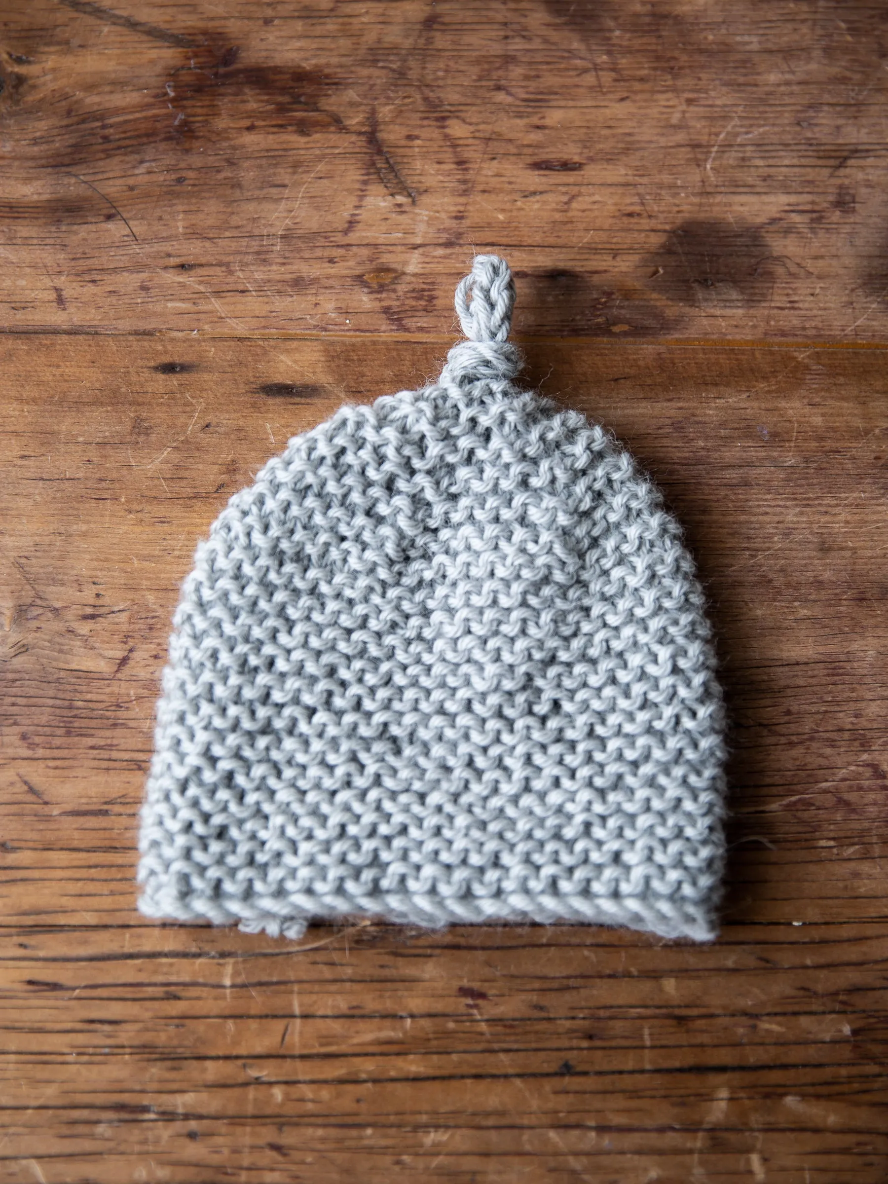 Hand Knitted Aplaca Baby Beanies