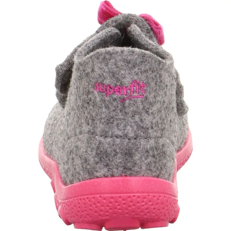 Happy Kitten Wool Felt Slipper