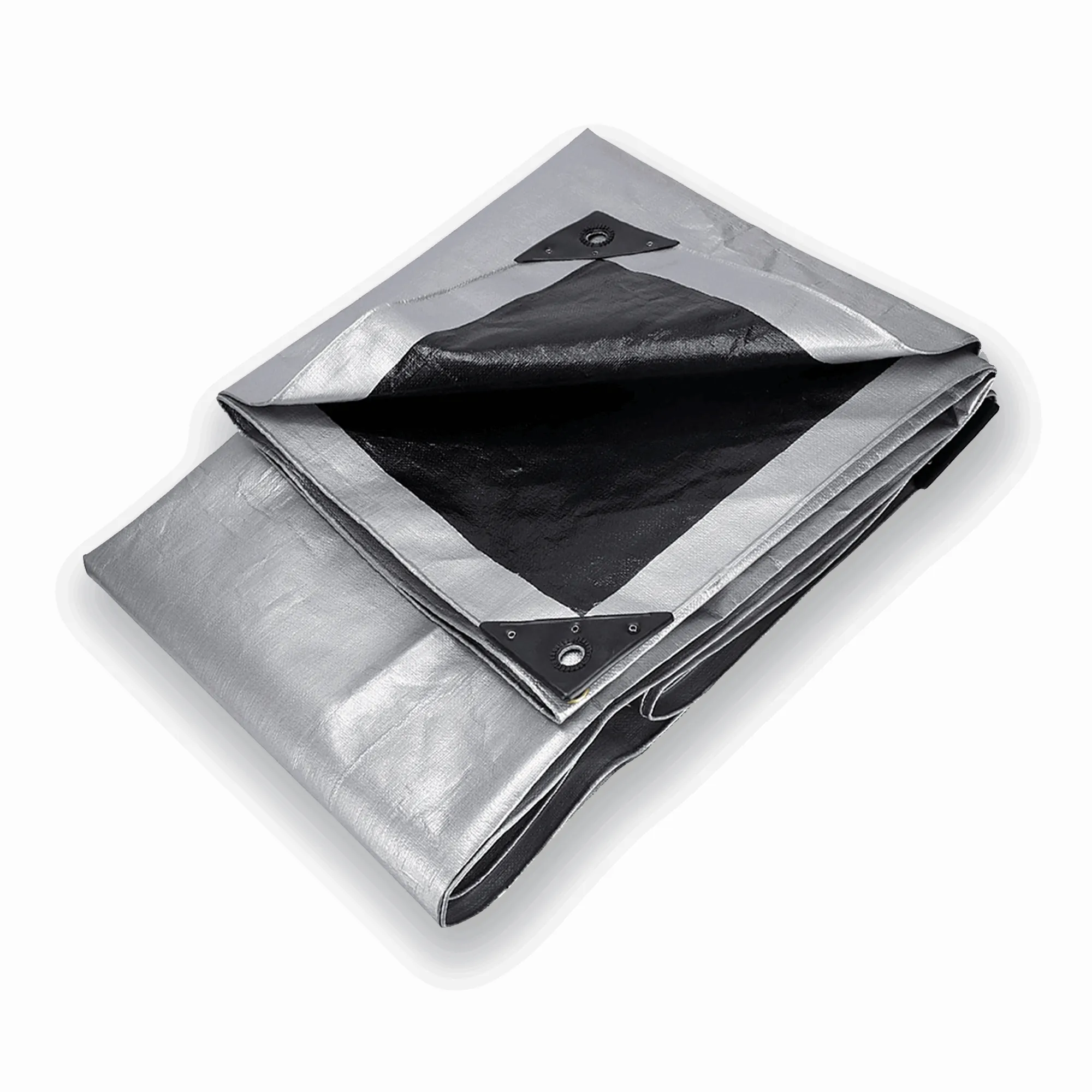 Heavy Duty Silver Poly Tarp