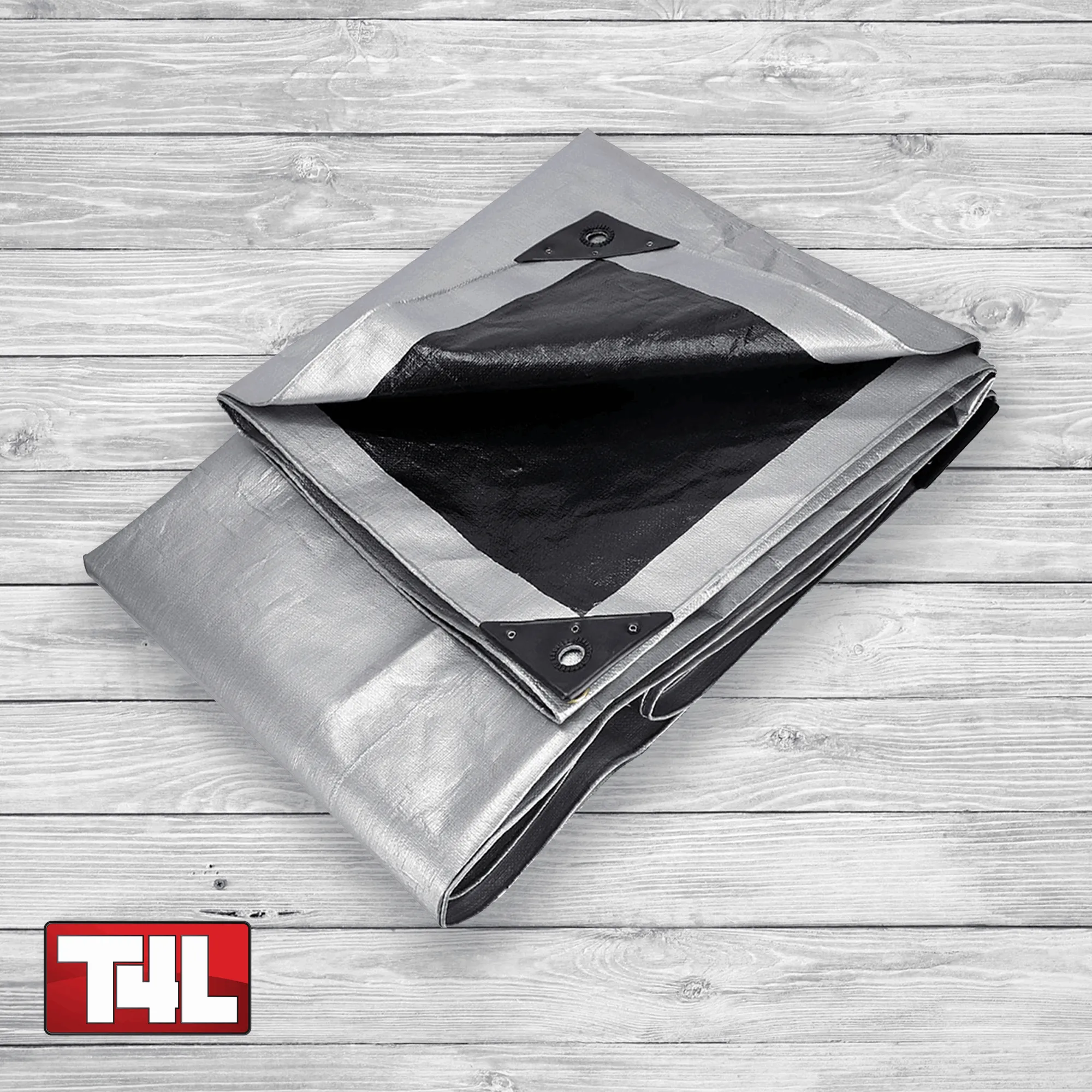 Heavy Duty Silver Poly Tarp