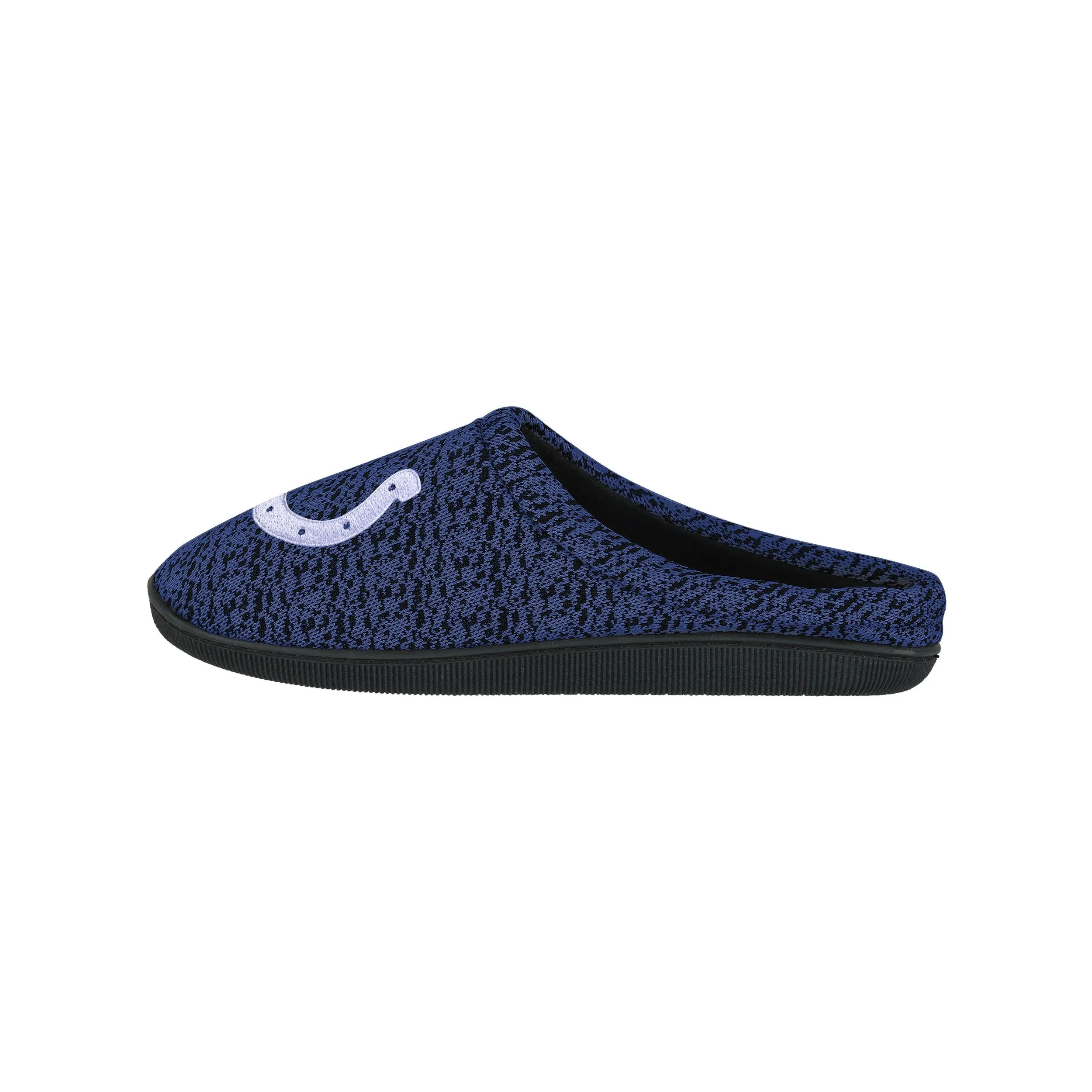 Indianapolis Colts NFL Mens Poly Knit Cup Sole Slippers