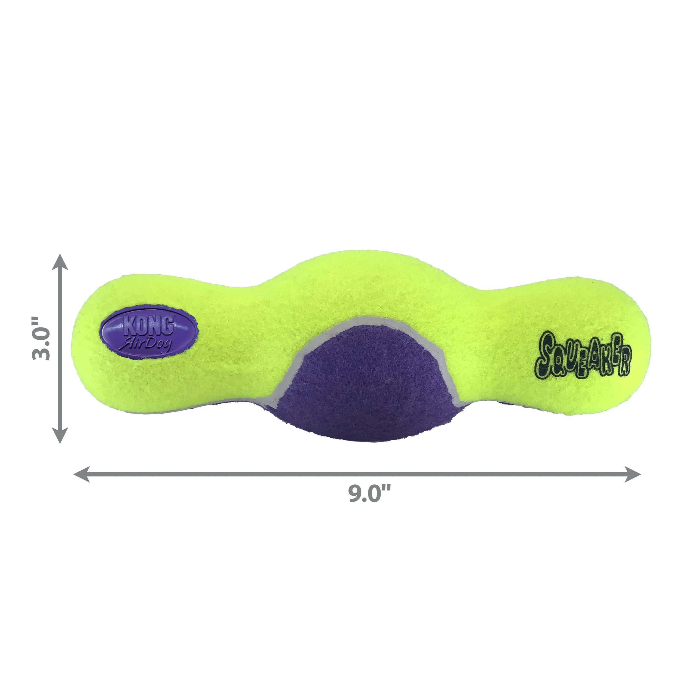 KONG AIRDOG SQUEAKER ROLLER MED/LARGE
