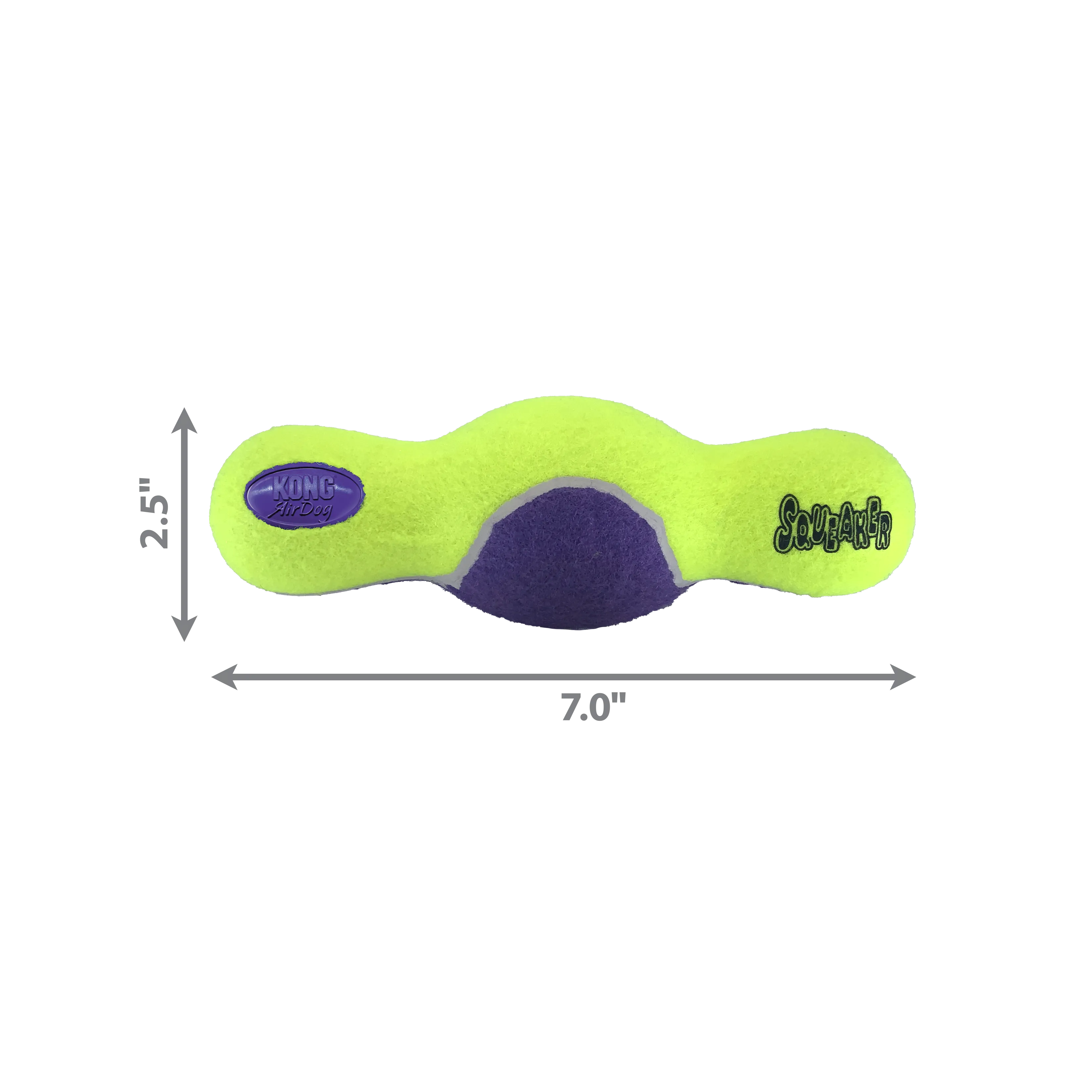 KONG AIRDOG SQUEAKER ROLLER MED/LARGE