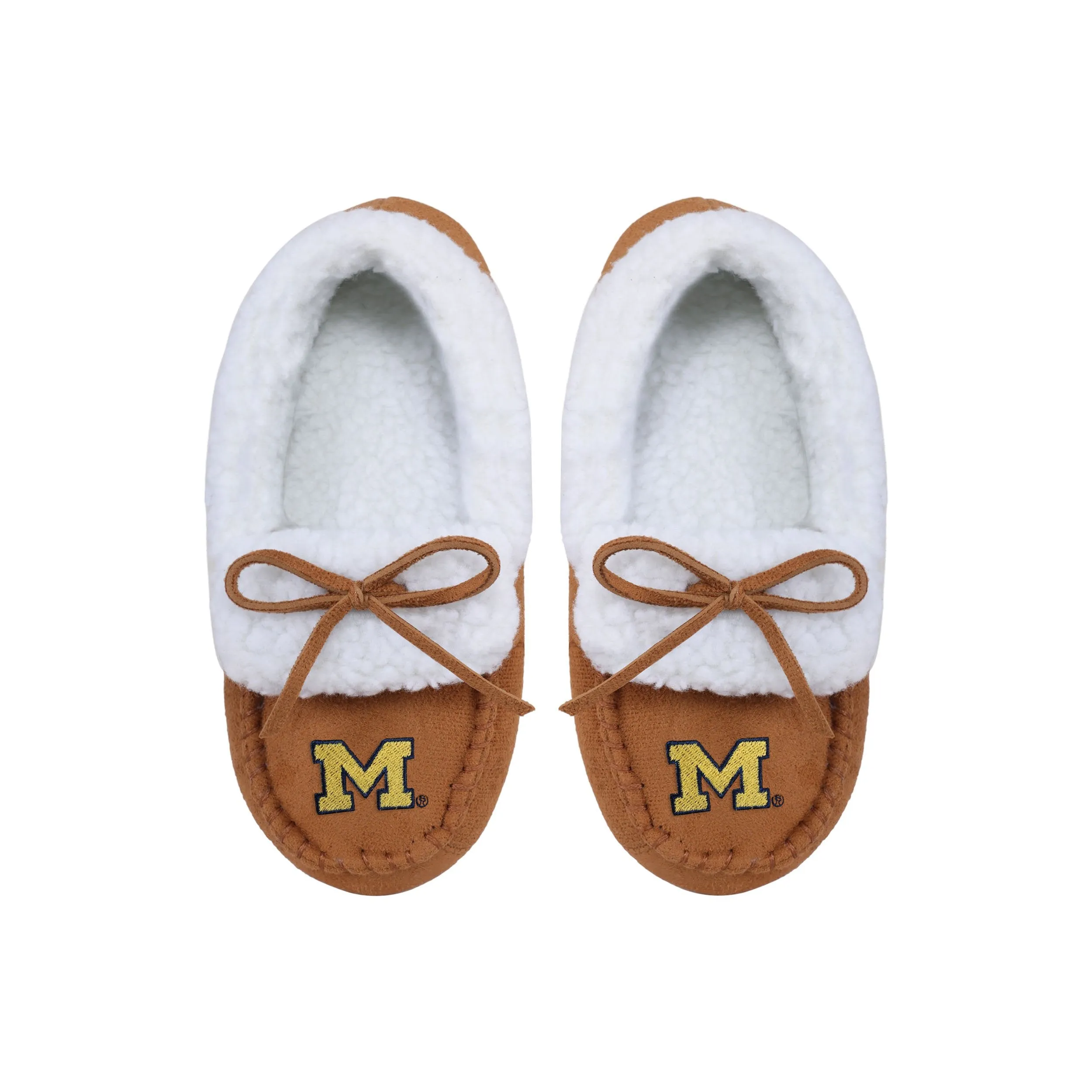 Michigan Wolverines NCAA Youth Moccasin Slippers