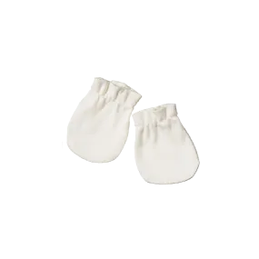 NATURE BABY - MERINO ESSENTIAL MITTENS: NATURAL