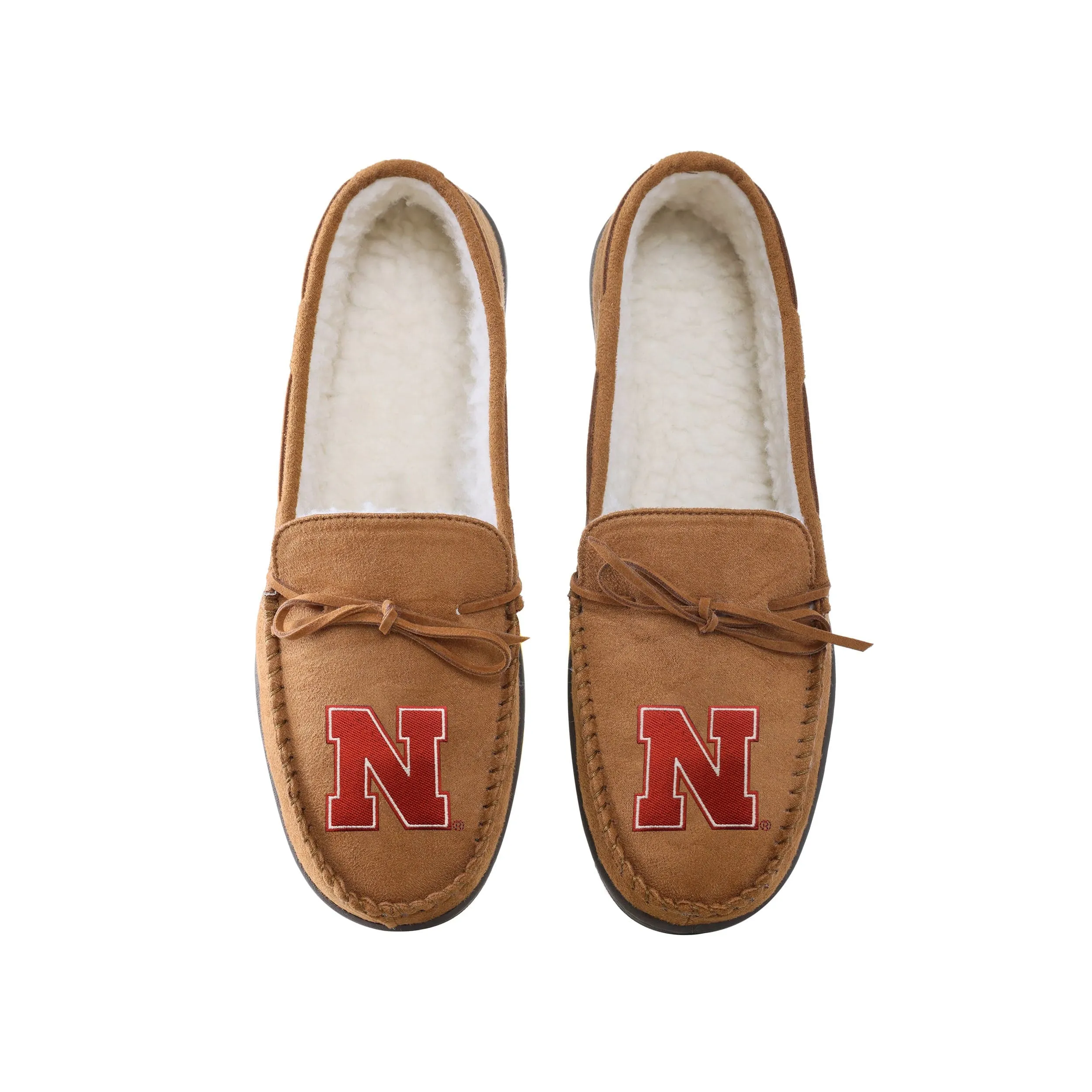Nebraska Cornhuskers NCAA Moccasin Slippers