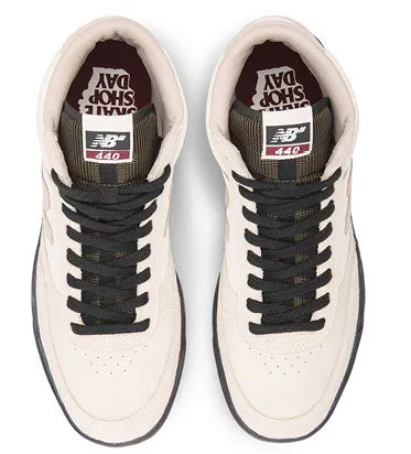 New Balance - Numeric 440 High Shoes | Cream Black (Skate Shop Day)