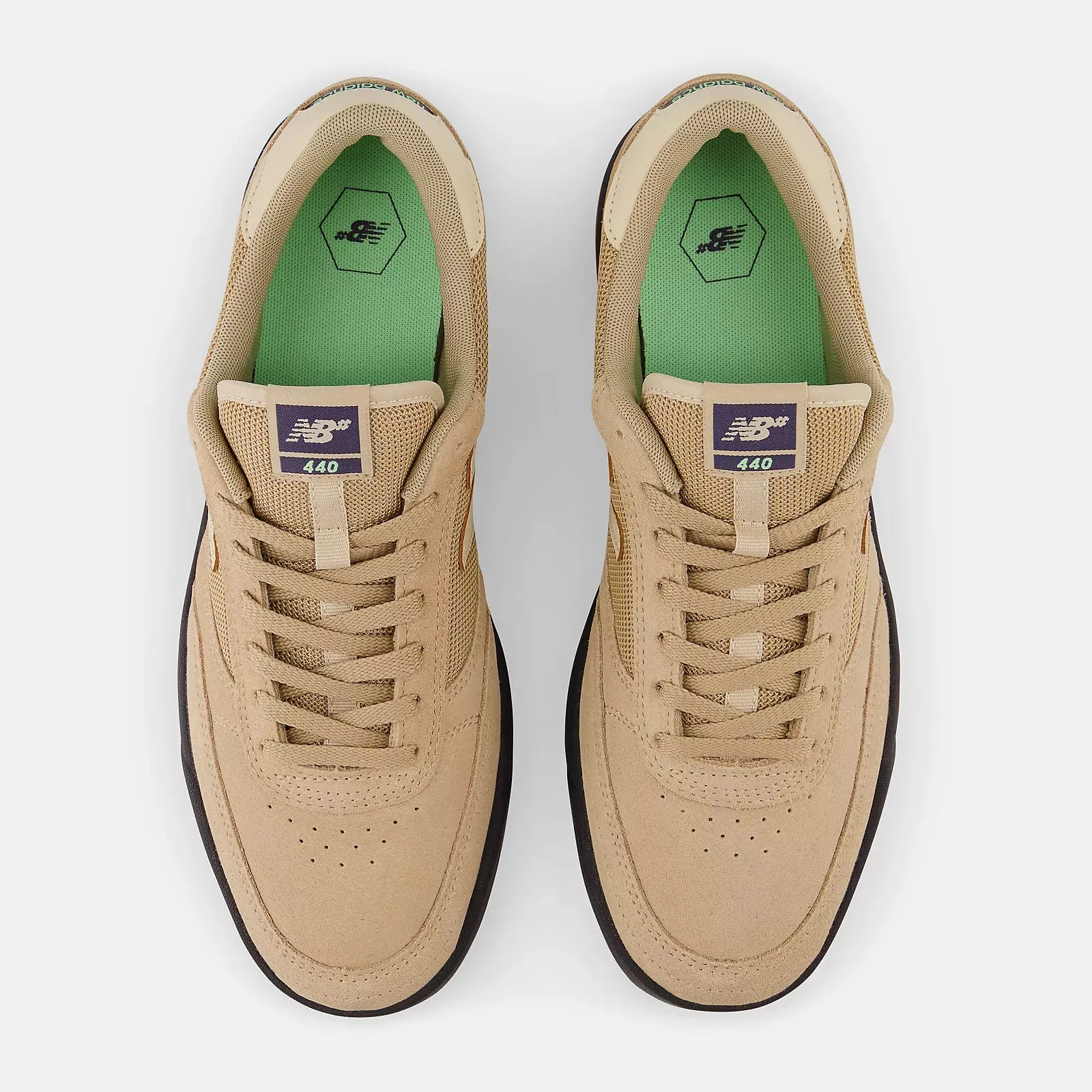 New Balance Numeric 440 Skateboard Shoes - Tan/Black
