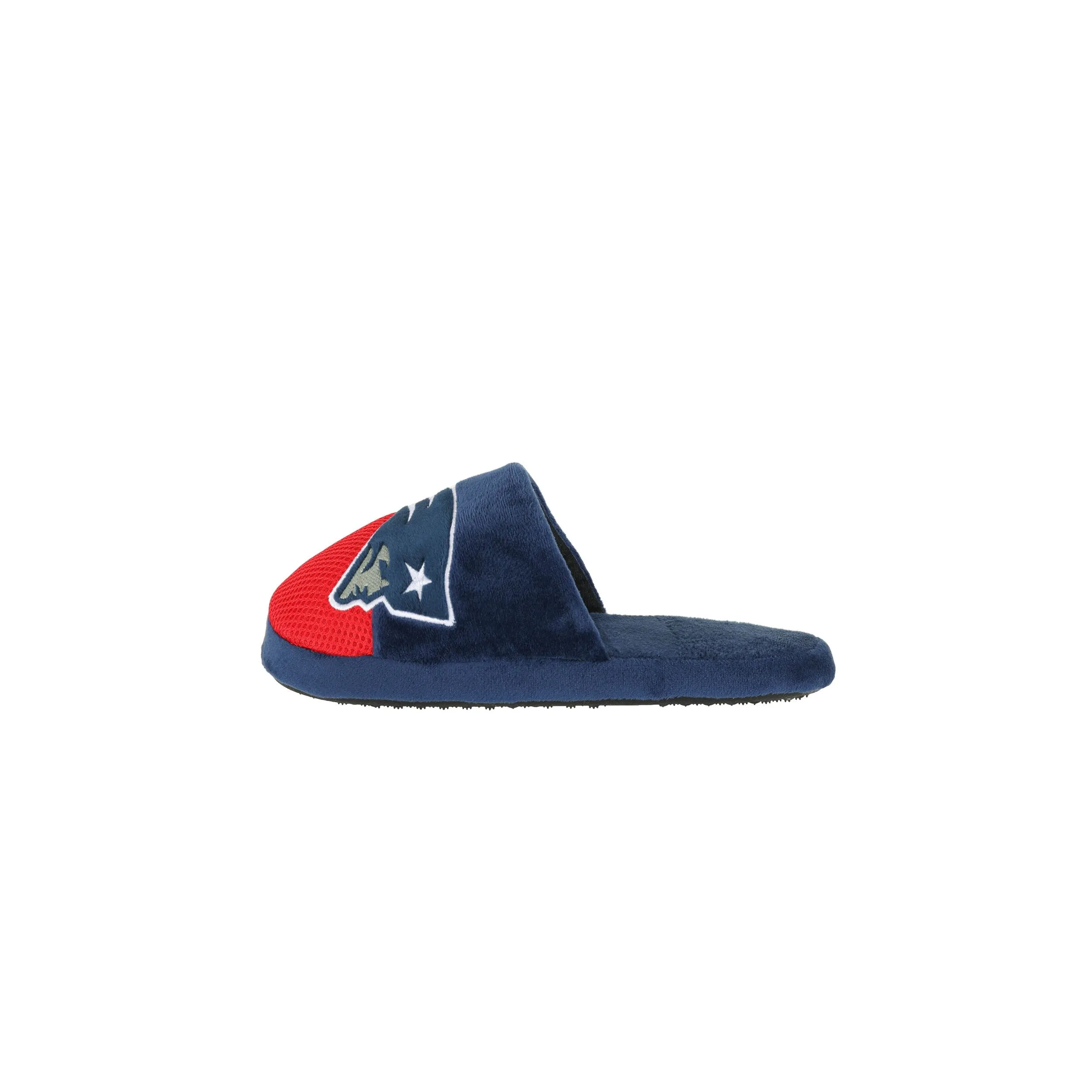 New England Patriots NFL Youth Logo Staycation Slippers