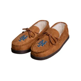 New York Mets MLB Mens Moccasin Slippers