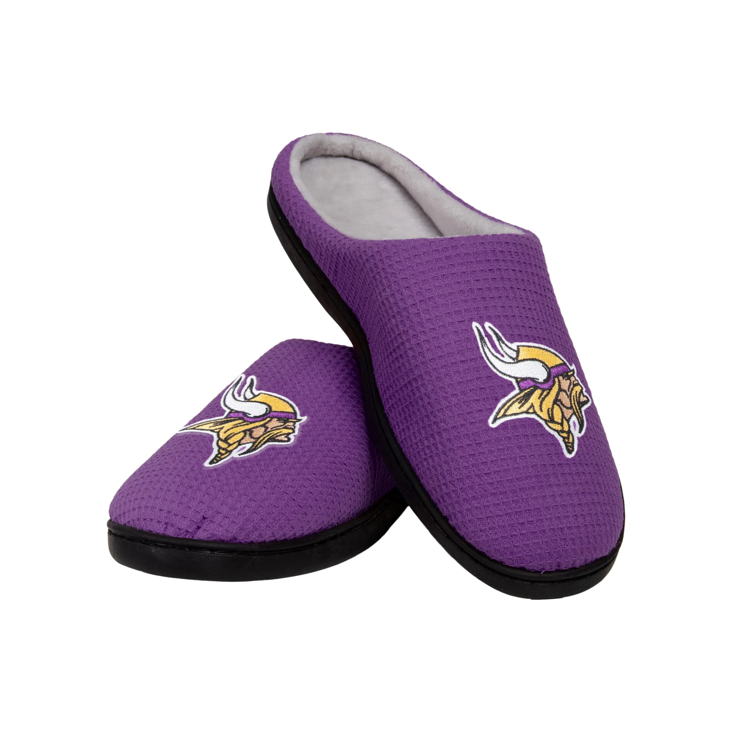 NFL Mens Memory Foam Slide Slippers - Pick Your Team!