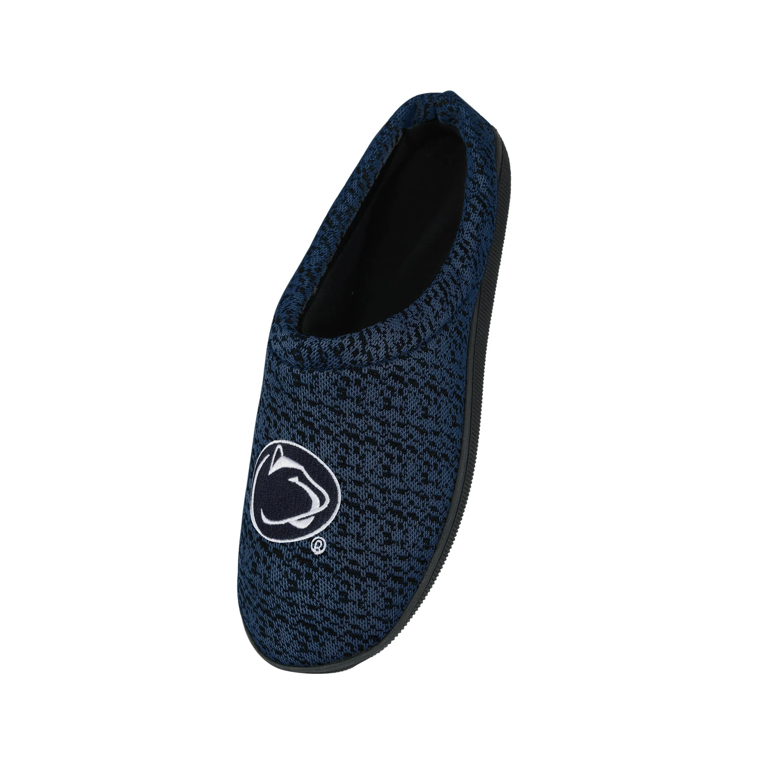 Penn State Nittany Lions NCAA Mens Poly Knit Cup Sole Slippers