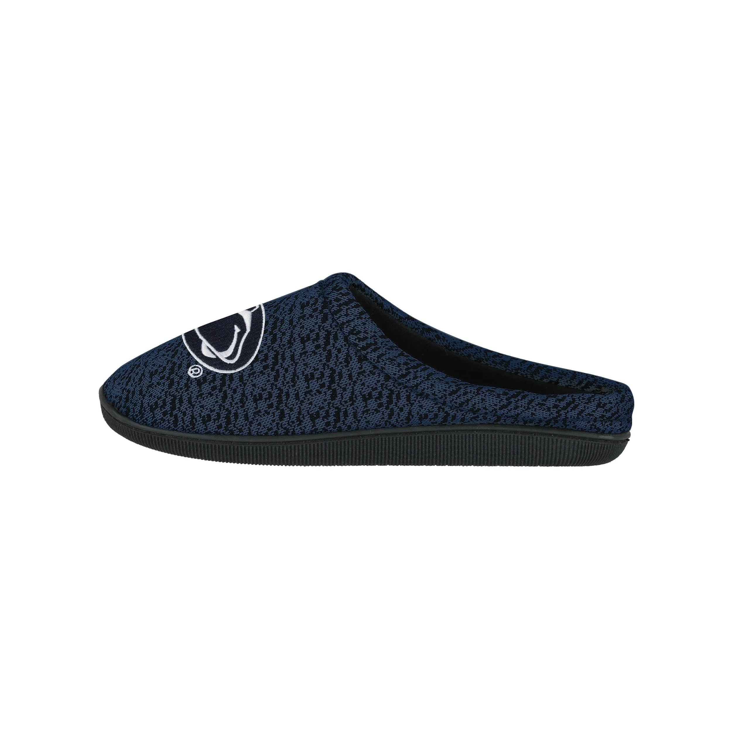 Penn State Nittany Lions NCAA Mens Poly Knit Cup Sole Slippers
