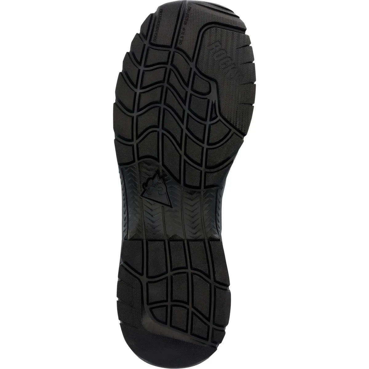 Rocky Cadet 8" Men's Side Zip Public Service Boots Rkd0102 In Black