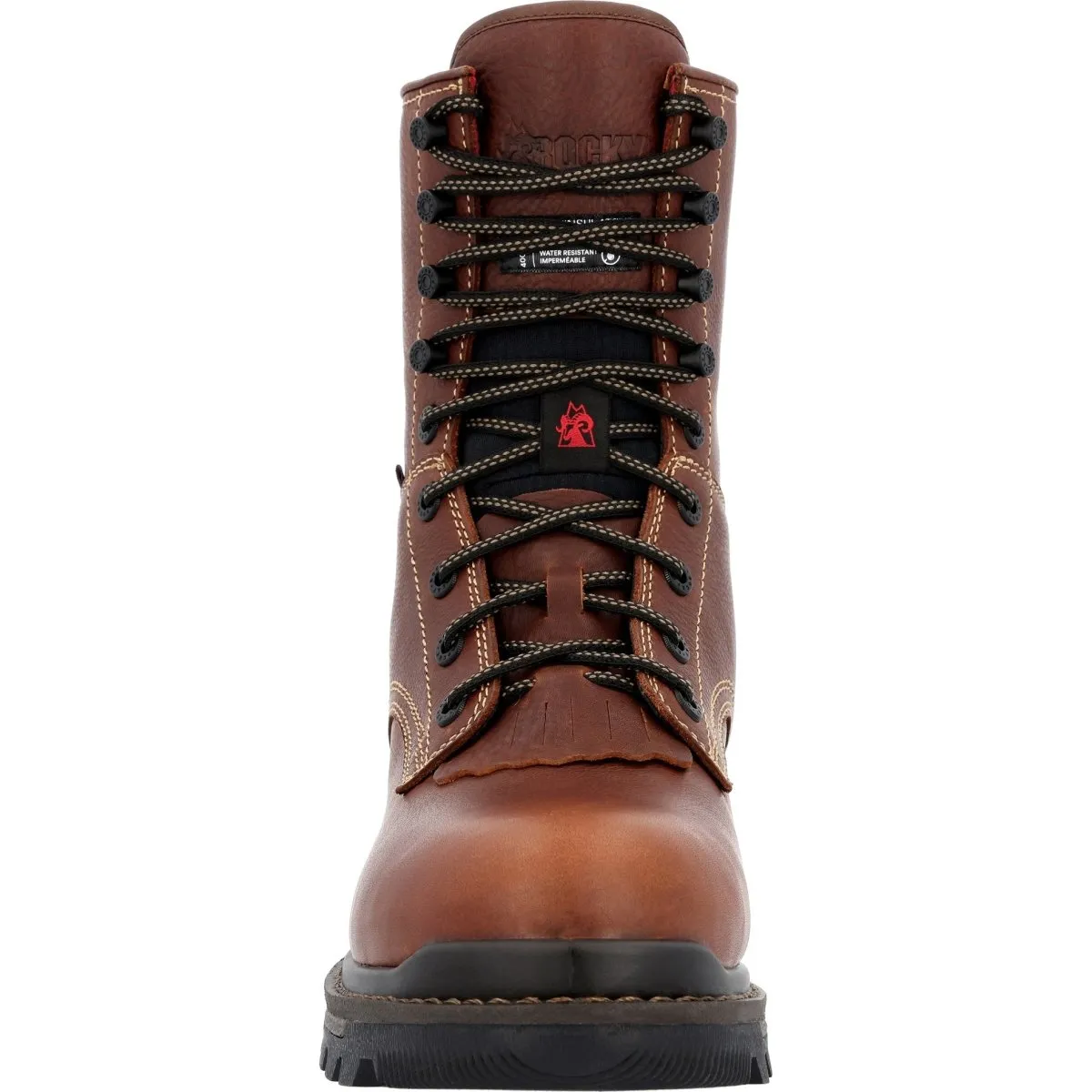 Rocky Rams Horn Logger Men's Composite Toe Waterproof 400G Insulated Work Boots Rkk0396 In Brown