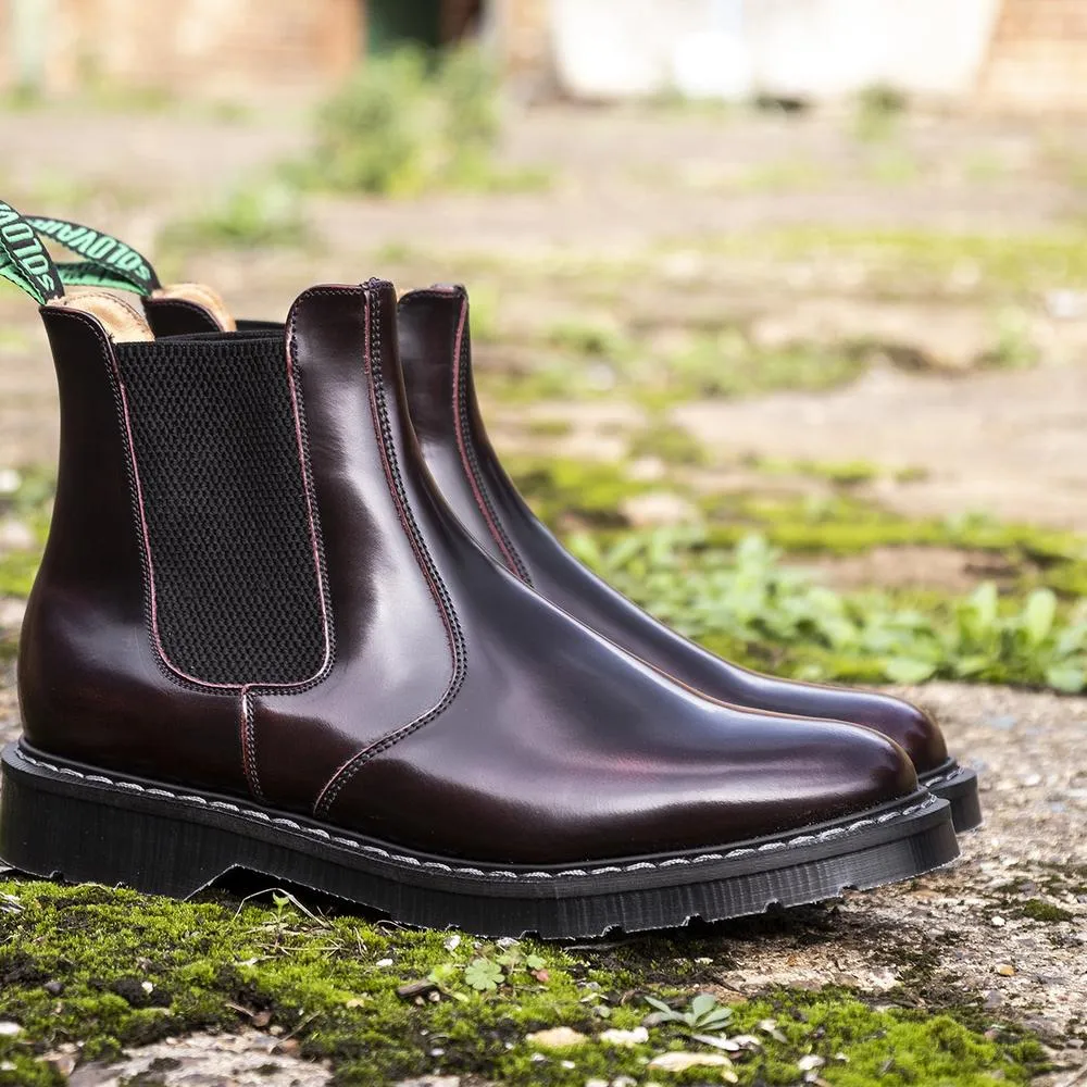 SOLOVAIR - BURGUNDY RUB-OFF DEALER BOOT
