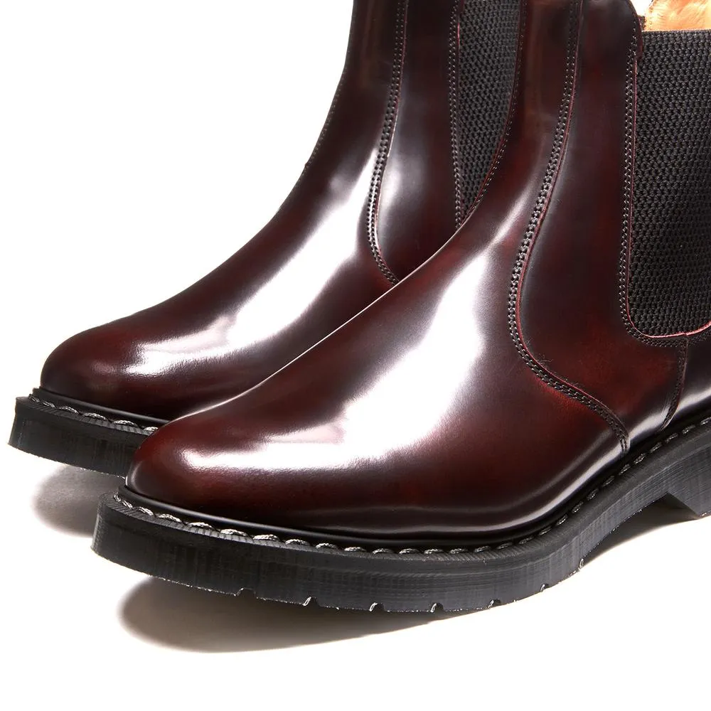 SOLOVAIR - BURGUNDY RUB-OFF DEALER BOOT