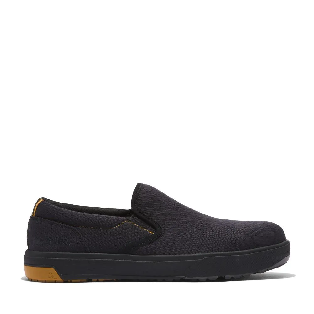 'Timberland Pro' Unisex GreenStride™ Berkley Slip On EH Comp Toe - Grey / Yellow