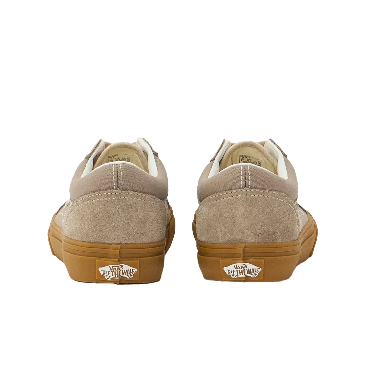 Vans Little Kids Old Skool Shoes - Neutral Block Gray / Gum
