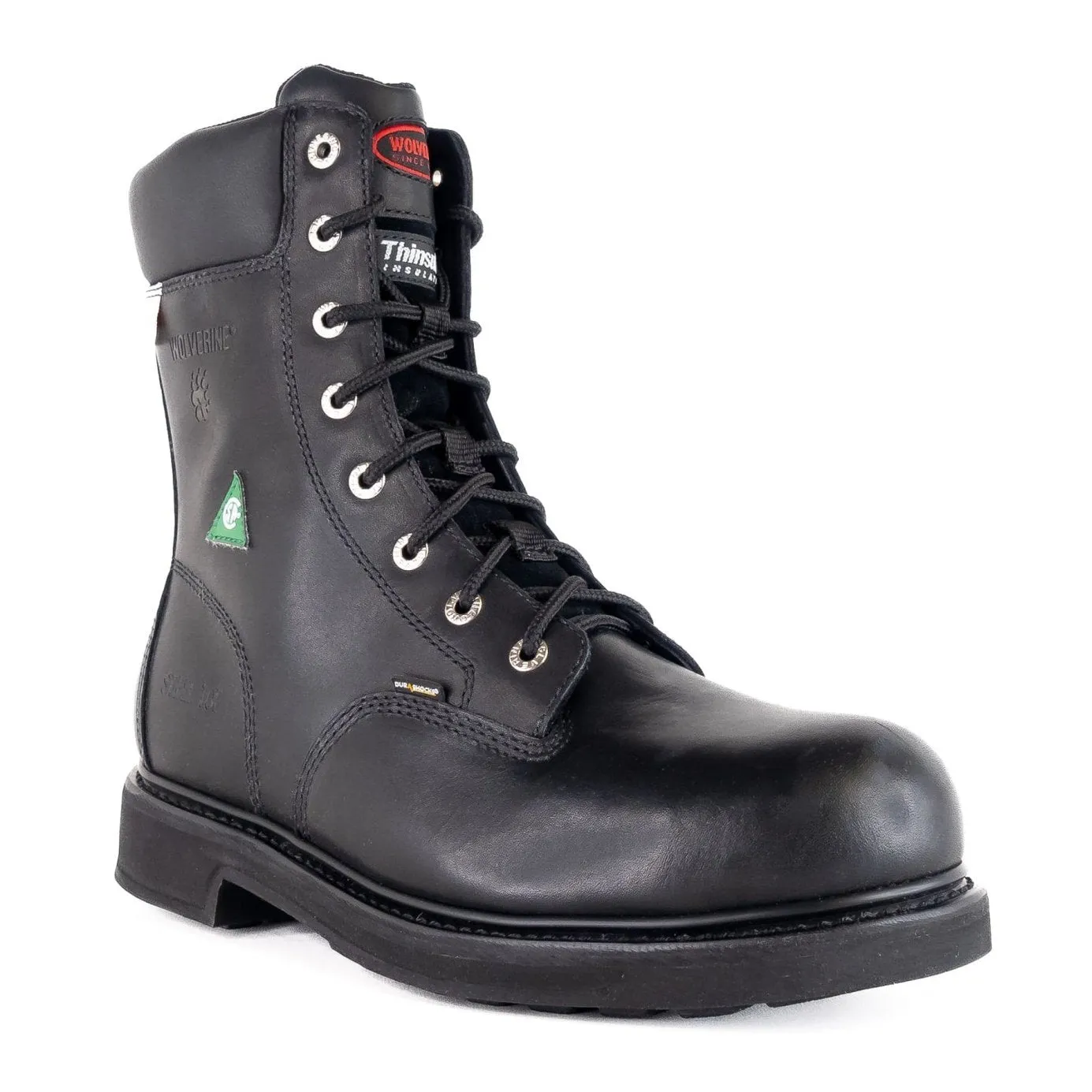 Wolverine Work Boots 8" Roughneck CSA Steel Toe Insulated
